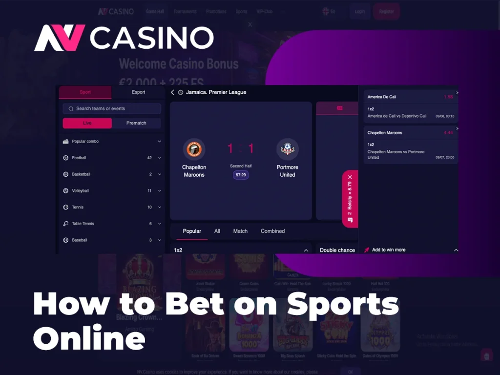 Cum să pariați online pe sport