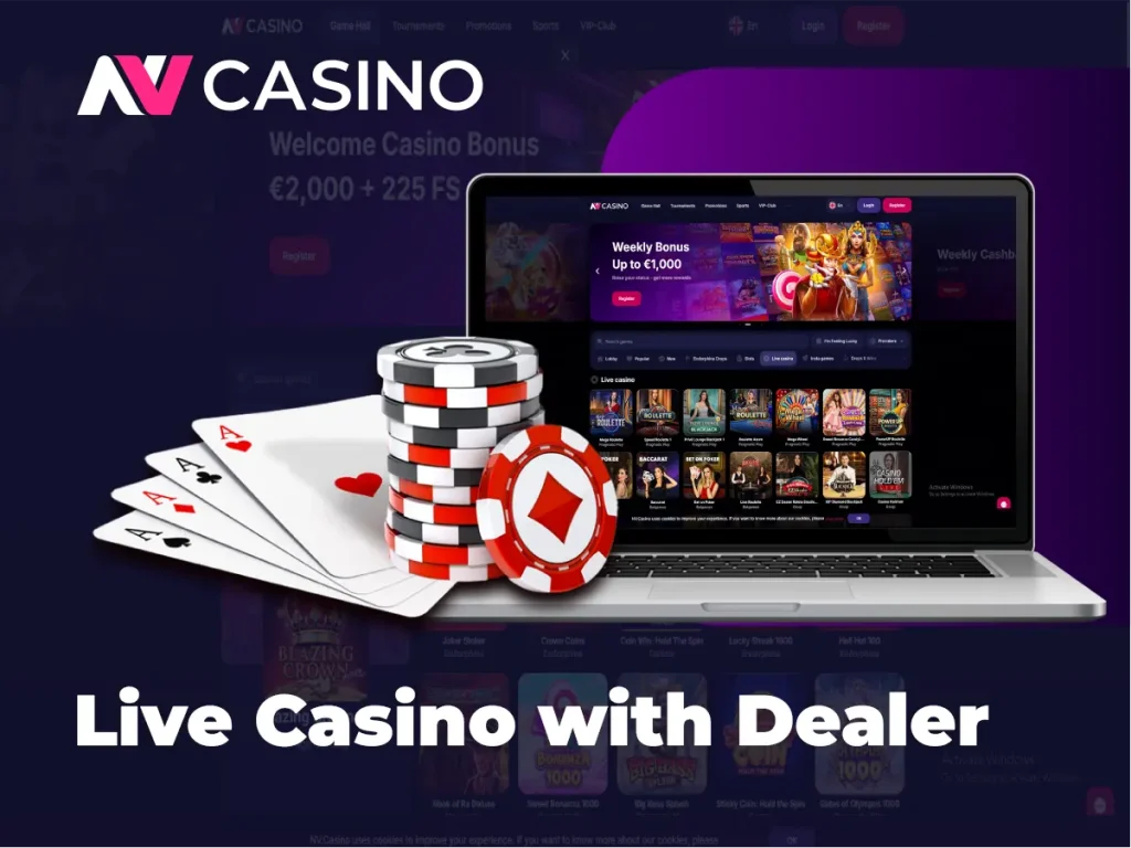 Cazinou live cu dealer