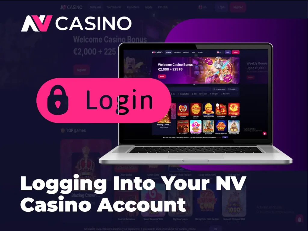 Conectarea la contul dvs. NV Casino